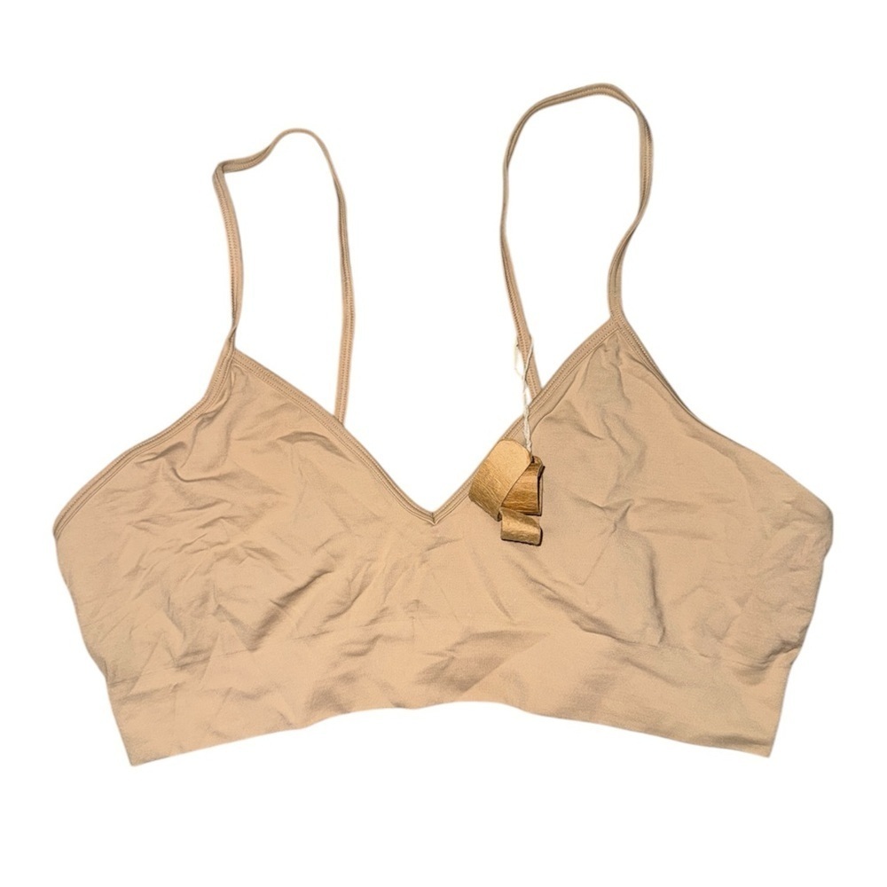Skims NWT unpadded vneck bra women’s size 2X